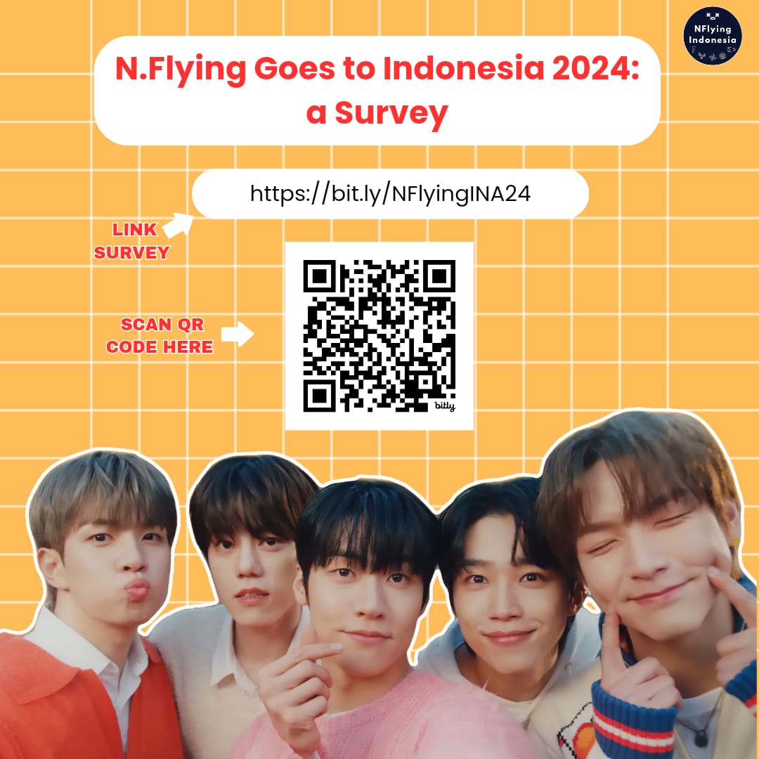 nfiaindonesia's tweet photo. [N.Flying Goes to Indonesia 2024: AN UPDATED SURVEY]

Hai N.Fia~ Dengan adanya Hide-Out Asia Tour, kita usahakan lagi N.Flying konser di Indonesia, yuk!

Survey ini kembali dibuka dengan beberapa pertanyaan baru, silakan diisi lagi ya. 😆 Let's roll!

🔗 https://t.co/kdWVPYAdkZ https://t.co/TRBF2gWCkd