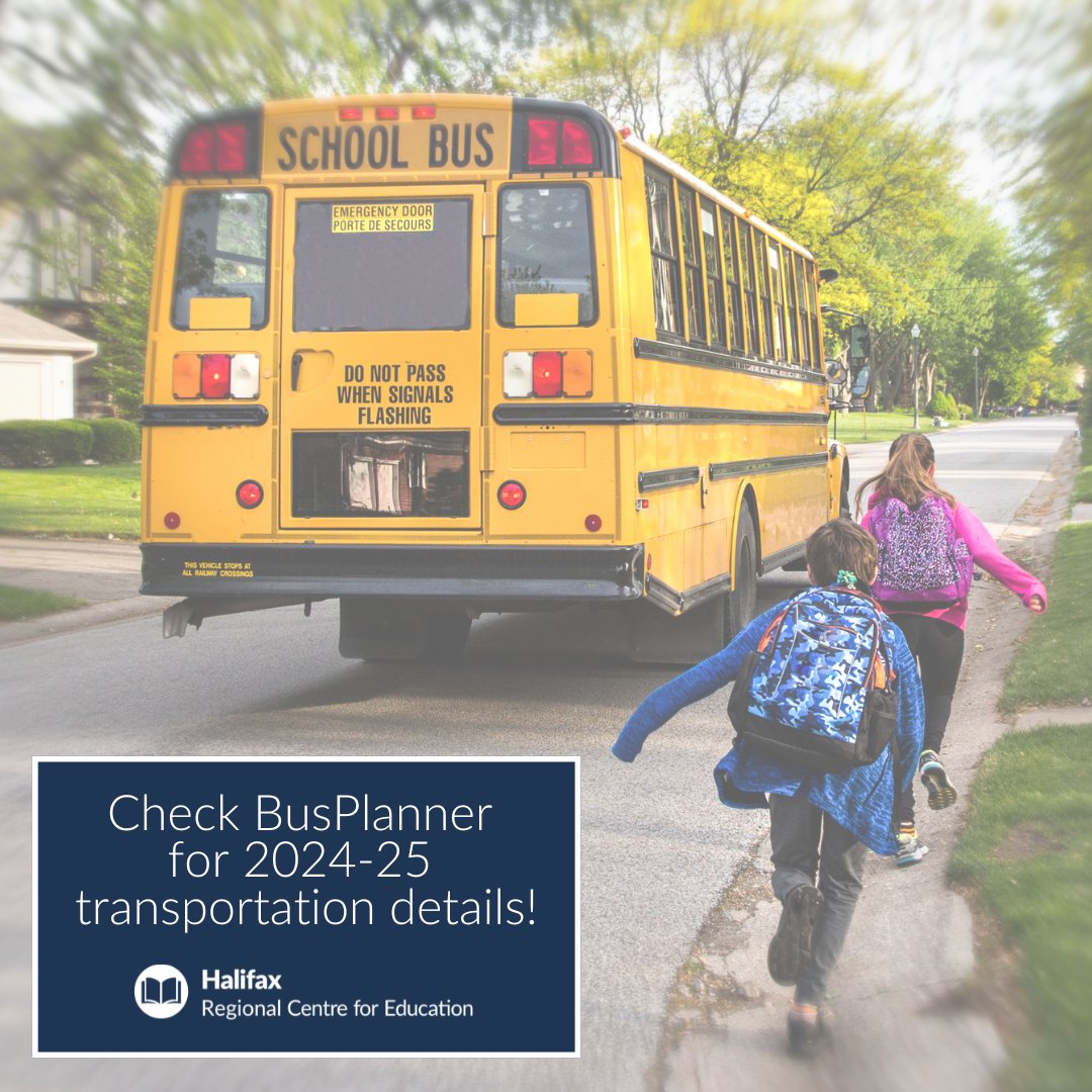 HRCE_NS's tweet photo. Check BusPlanner for 2024-25 transportation updates! For more information about HRCE transportation, visit https://t.co/42G6IN6dng https://t.co/MLR5XWIoJv