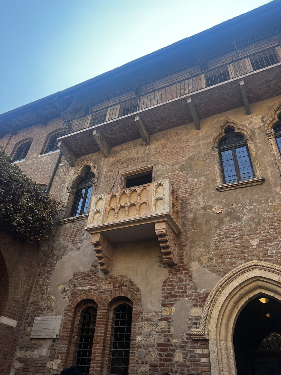 Juliet’s Balcony 📍 #Verona
