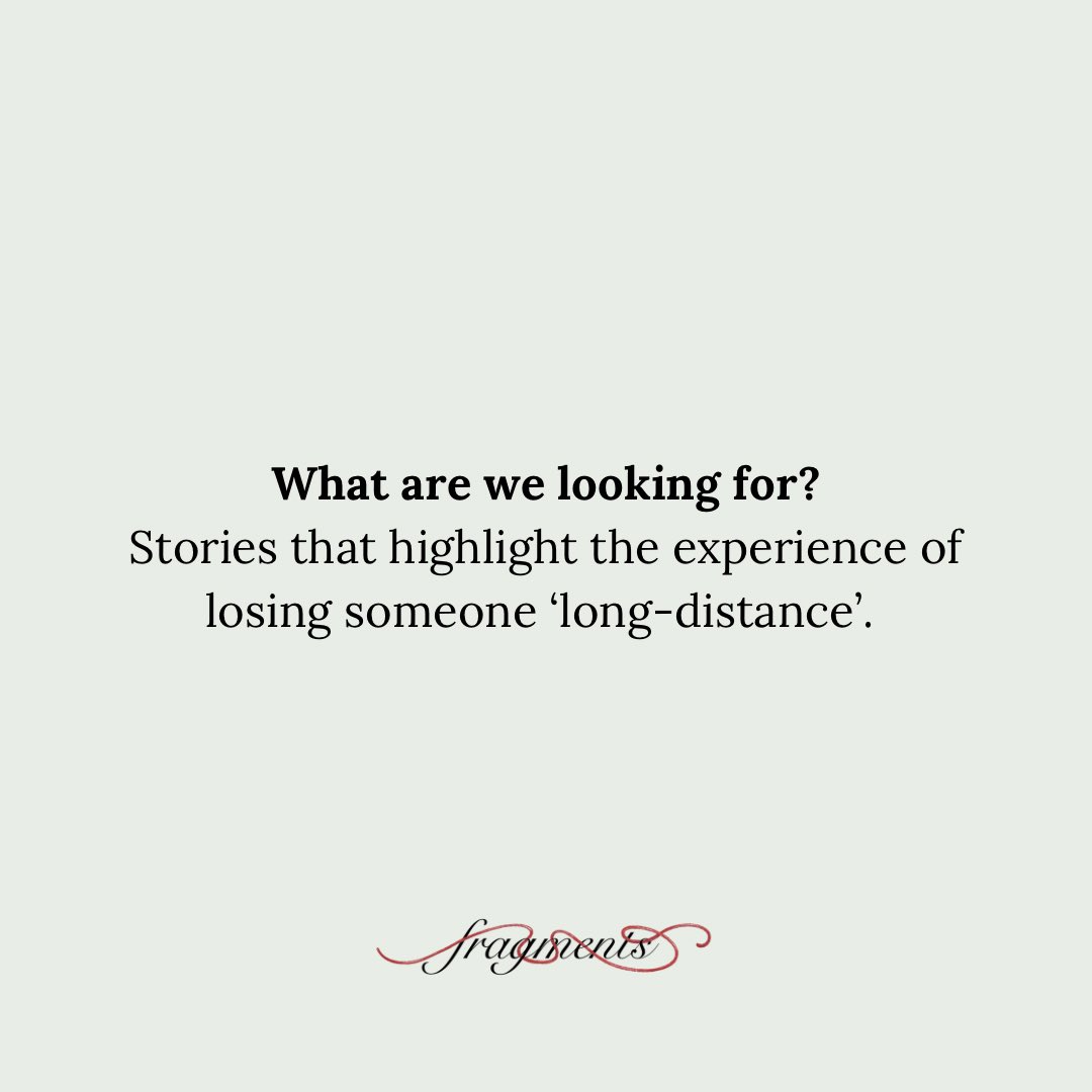 Suyin Haynes (@suyinsays) on Twitter photo 🌻For fragments, <a href="/junebellebabe/">june bellebono</a>’s and my collaborative project on sibling loss and grief, we are looking for UK-based storytellers with a history of migration to contribute to our new series. This is a paid opportunity, deadline 8 Sept, full details here: docs.google.com/forms/d/e/1FAI… 🌻For fragments, <a href="/junebellebabe/">june bellebono</a>’s and my collaborative project on sibling loss and grief, we are looking for UK-based storytellers with a history of migration to contribute to our new series. This is a paid opportunity, deadline 8 Sept, full details here: docs.google.com/forms/d/e/1FAI…