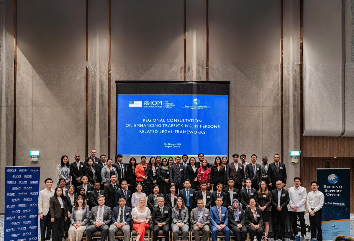 FreedomCollaborative (@freedomcollab) on Twitter photo A recent workshop hosted by <a href="/IOMThailand/">IOM Thailand</a> and the <a href="/baliprocessrso/">Bali Process Regional Support Office (RSO)</a> in Bangkok highlighted the need for better application of existing trafficking laws, particularly to distinguish between victims and perpetrators in cases of forced criminality. Read more: bit.ly/3AEXPNo A recent workshop hosted by <a href="/IOMThailand/">IOM Thailand</a> and the <a href="/baliprocessrso/">Bali Process Regional Support Office (RSO)</a> in Bangkok highlighted the need for better application of existing trafficking laws, particularly to distinguish between victims and perpetrators in cases of forced criminality. Read more: bit.ly/3AEXPNo