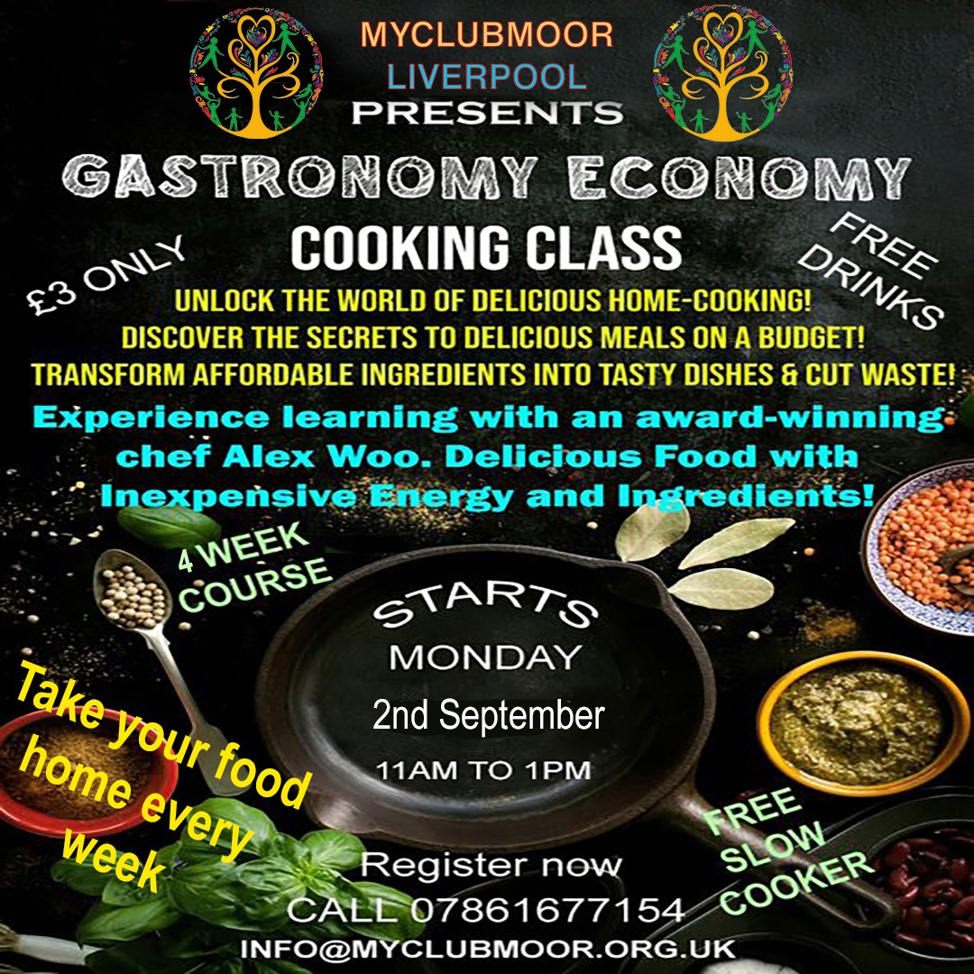 We still have spaces available for our cooking class staring Monday 2nd from 11am to 1pm. Class will run every Monday for 4 weeks📅 Don't break the bank for delicious meals, join our cooking class now! £3 per class.
