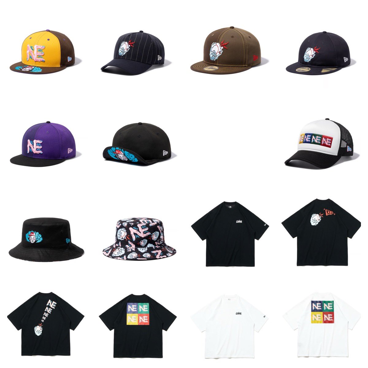 野性爆弾くっきー！ x New Era®︎ 初コラボコレクションが国内9月4日