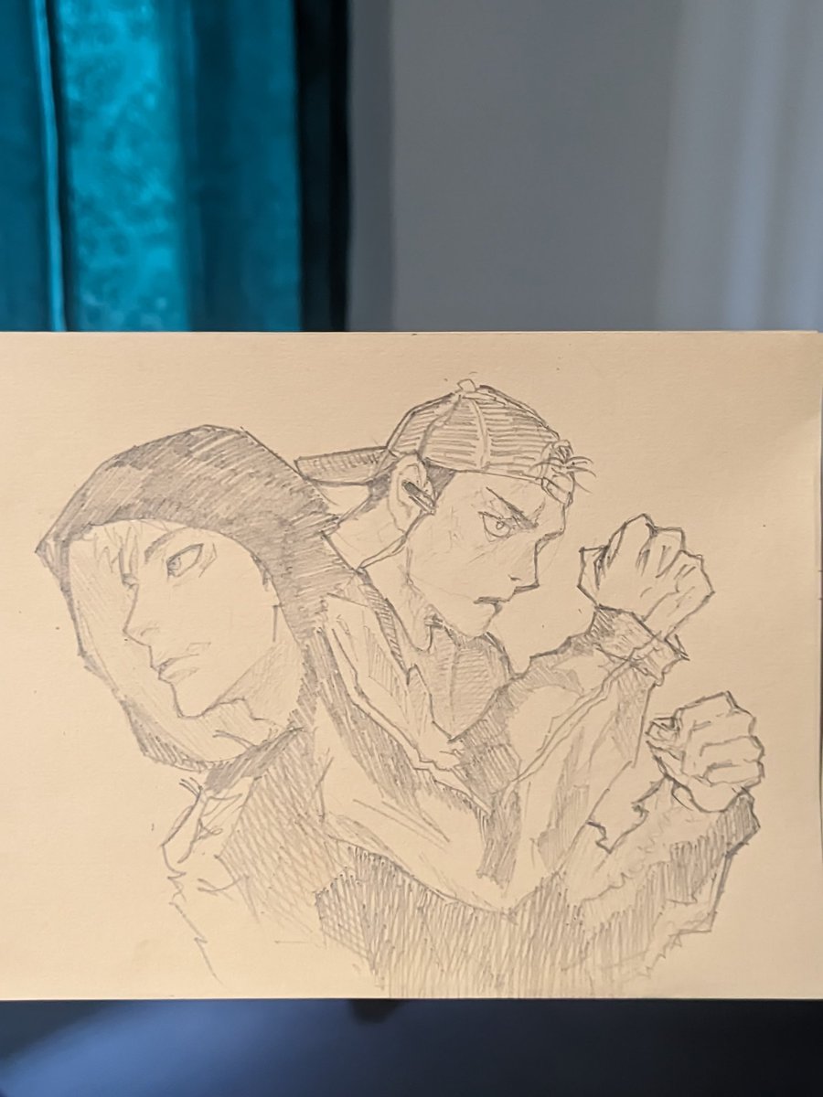 _dedzy's tweet image. Yuji Sketch pre #JJK268 drop