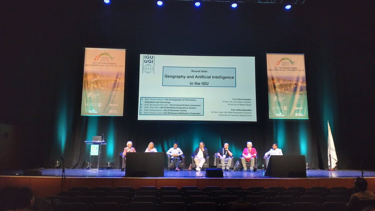 Olle Järv 🇺🇦 (@ollejarv) on Twitter photo Insightful panel <a href="/igc2024dub/">@IGC2024Dub</a> on how the diverse discipline of #Geography meets, makes use of and should direct developments of the #Digital, #artificalintelligence (#GeoAI) & #BigData
Fruitful thoughts for future ideas 👍 #IGC2024dub Insightful panel <a href="/igc2024dub/">@IGC2024Dub</a> on how the diverse discipline of #Geography meets, makes use of and should direct developments of the #Digital, #artificalintelligence (#GeoAI) & #BigData
Fruitful thoughts for future ideas 👍 #IGC2024dub