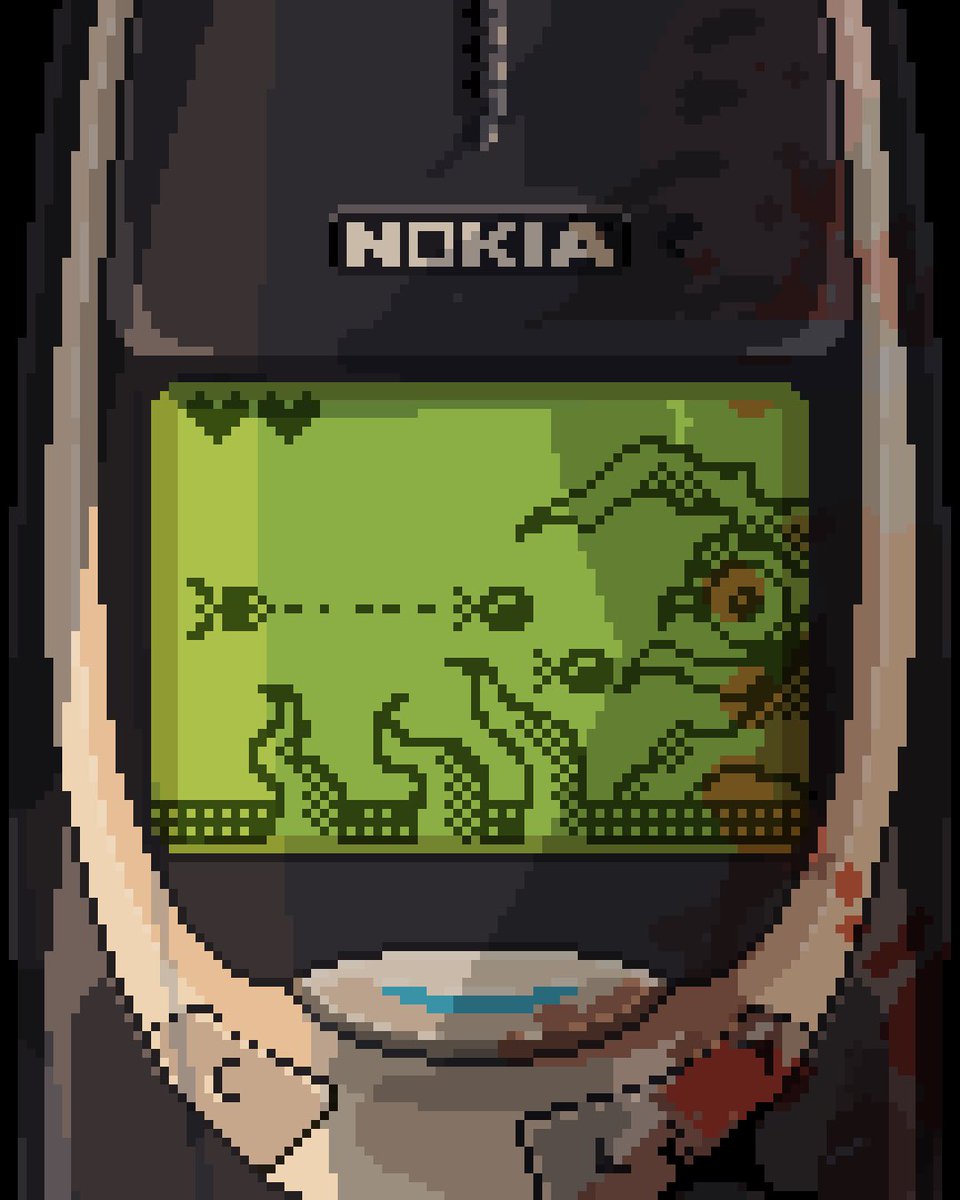 pixelianska's tweet image. Back when the only invasion we worried about was in 8-bit, and our battery lasted longer than our relationships. 🤝🤡

#pixelart #nostalgia