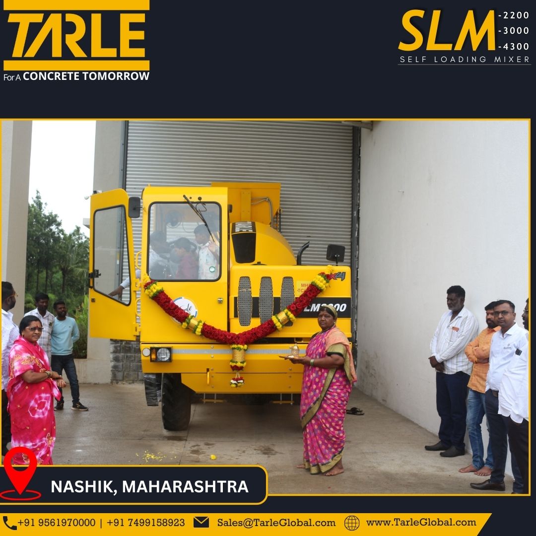 TarleLtd's tweet photo. NEW SELF LOADING CONCRETE MIXER MACHINE (SLM) IN NASHIK, MAHARASHTRA.
Thank you for becoming our valuable customer.
TARLE Construction Equipments
 contact us
+91 95619 70000
+91 7499158923
sales@tarleglobal.com
#Construction #SLM #Concrete #CementMixer #TARLE #TarleSLM https://t.co/EYyQ56Bi47