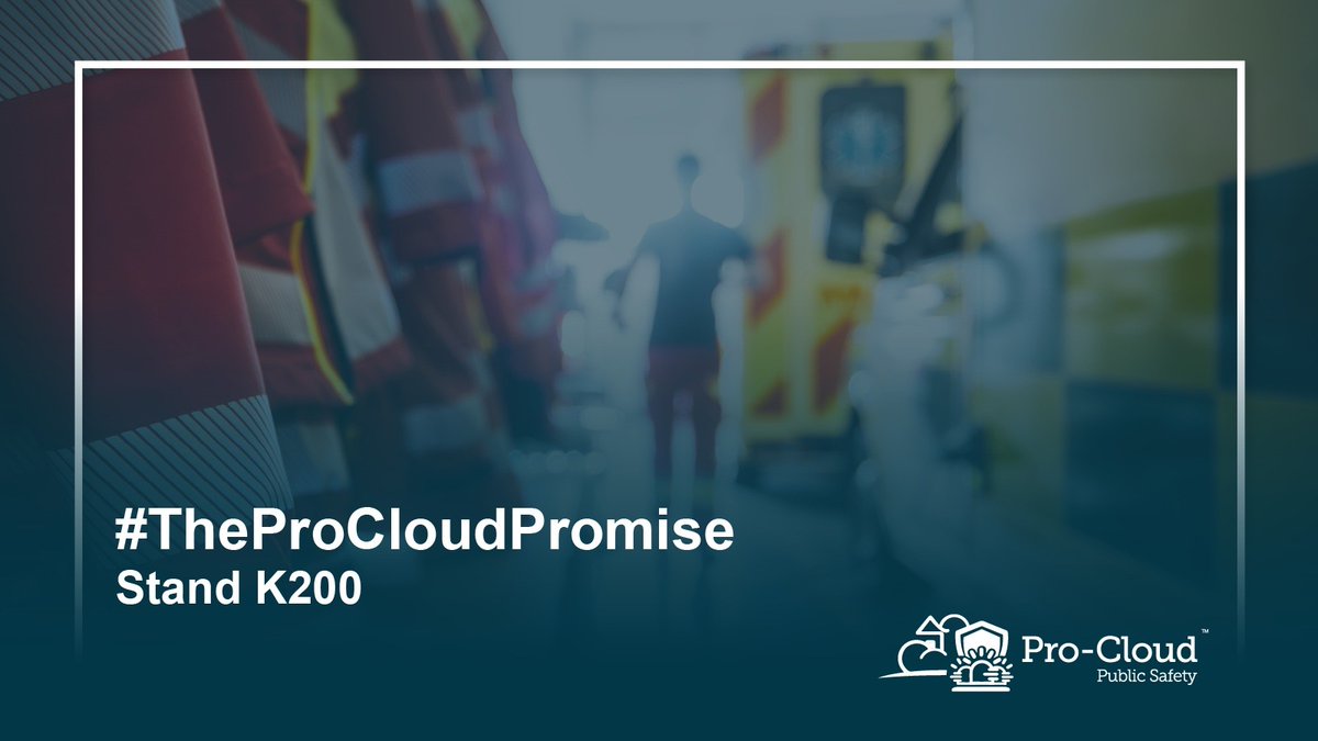 Come and see Pro-Cloud Public Safety and the Make Ready module in action – available on both Android &amp; IOS. 

Visit Pro-Cloud Public Safety on stand K200! 

Book a free demonstration of the Make Ready module and much more. 
hubs.la/Q02M8Jr10

#TheProCloudPromise