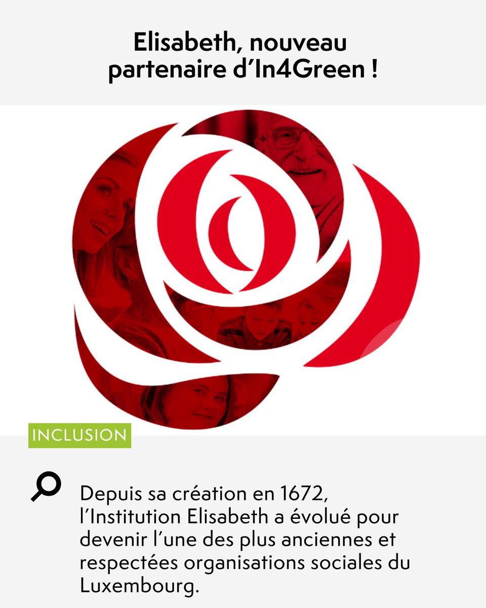 📣 Elisabeth, nouveau partenaire In4Green! 🌟 

Sa mission est simple mais ambitieuse : offrir à chaque individu une place dans une société inclusive et solidaire, où chacun peut s’épanouir quel que soit son âge, son origine ou sa situation.

➡️  loom.ly/eFif-Dc