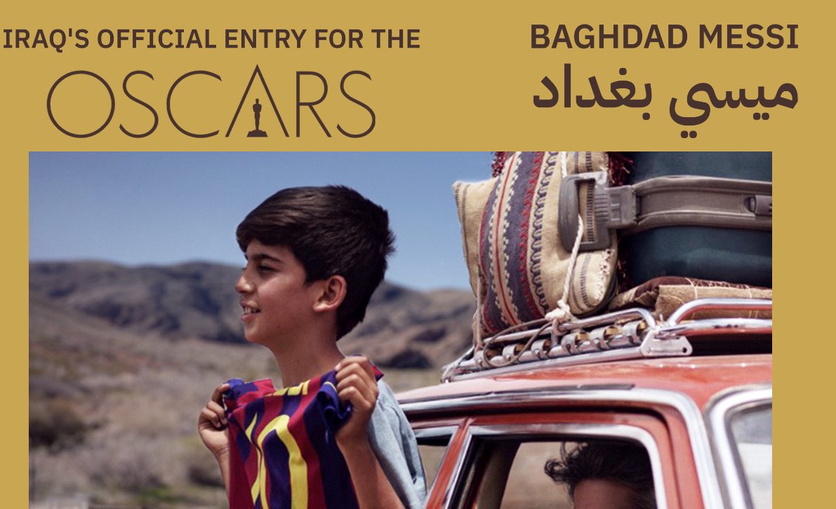 sahimoo's tweet photo. I am happy to share this fantastic news with you.

BAGHDAD MESSI is the Iraqi entry for the Oscar 2025. 
"With this news, I am extremely happy. It would be great to be shortlisted for the Oscars for the 3rd time. I have already made the shortlist twice before with my short films. https://t.co/mGts6Fab42
