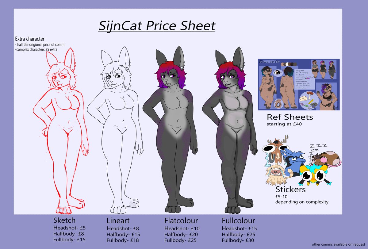 SijnCat🐈commissions open🐅 tweet media