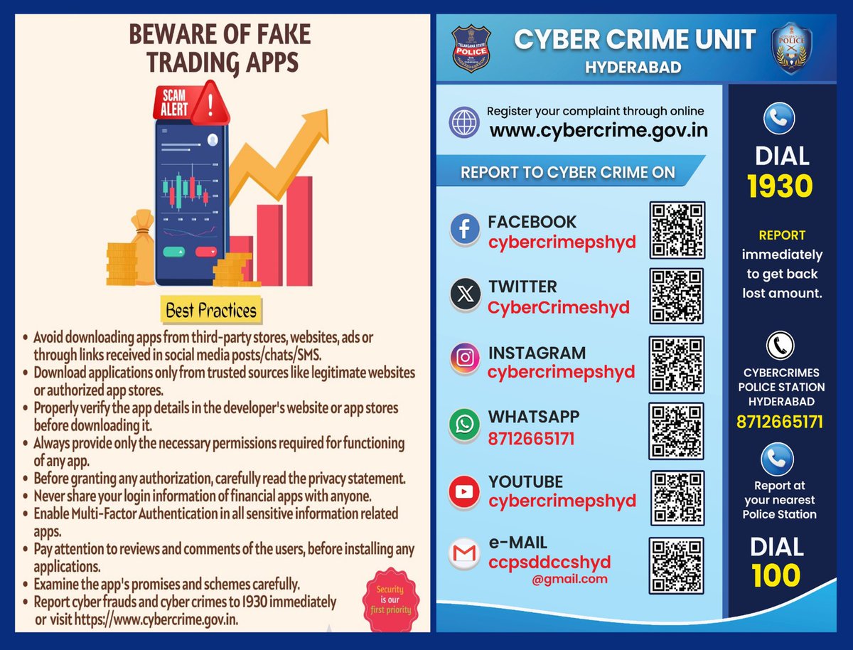 CyberCrimeshyd's tweet photo. https://t.co/BCyNKEGnFM