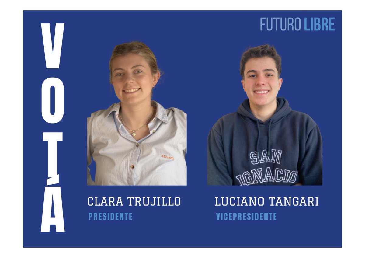 futurolibreuy's tweet photo. Nuestra fórmula para un futuro libre.
La doble T ��
#Juntosporunfuturosinlímites. https://t.co/yUQJdmWxRY