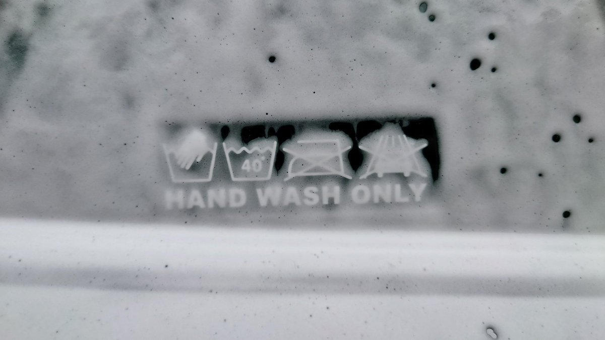cleanforthewknd's tweet photo. Remember, #foamelseitdidnthappen and #handwashonly https://t.co/QCW0Fj8hOU