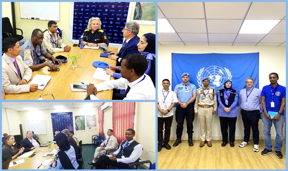 The current deployment of SPC to UNMISS is made possible thanks to XB funding from Germany.
📸: A team of four experts are in Juba #SouthSudan for technical advisory support to UNPOL in strengthening the National Police Service (NPS) capacity for providing election security.
#A4P