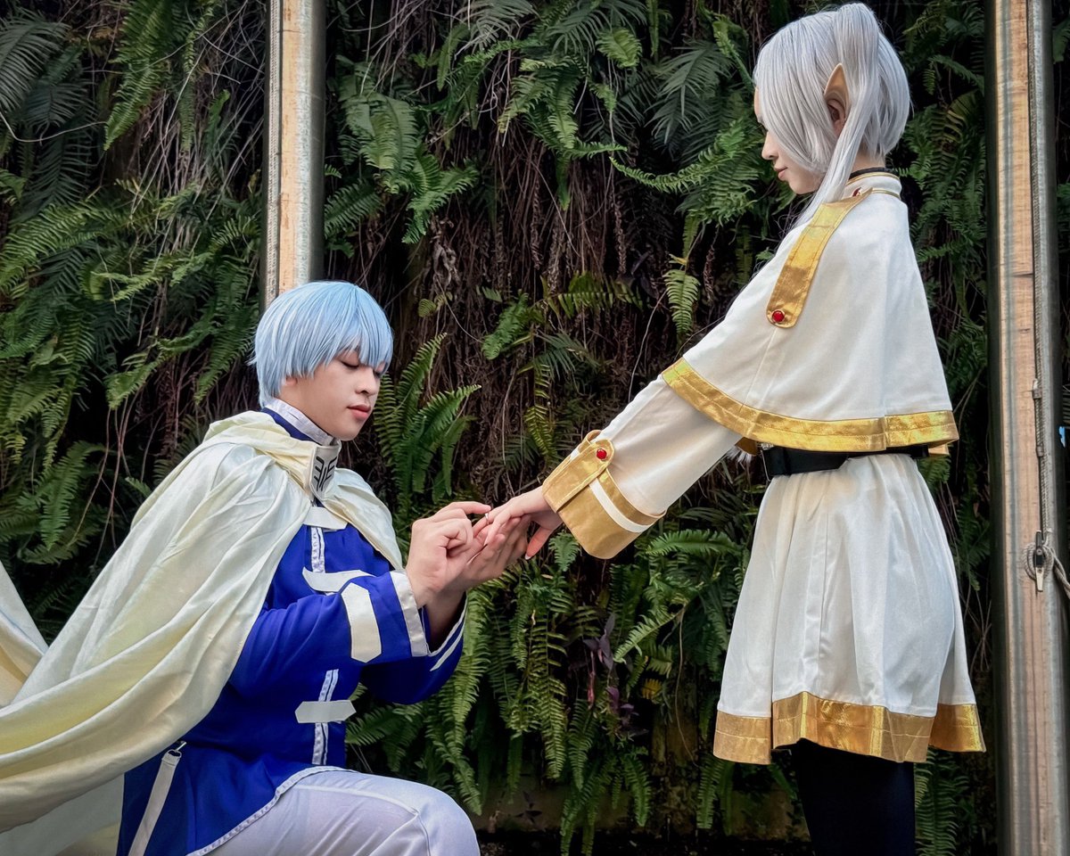 chrissss_cos's tweet photo. #葬送のフリーレン 
FF43 D3
久違的場次回歸
還接了代妝跟意外的假毛修剪造型？
還好成品大家都滿滿意的？應該吧？

夏天出冬天角果然會死亡⋯⋯

欣梅爾 @EAs0N__ 
⚠️有修圖魔改 https://t.co/NjMerGxL1x
