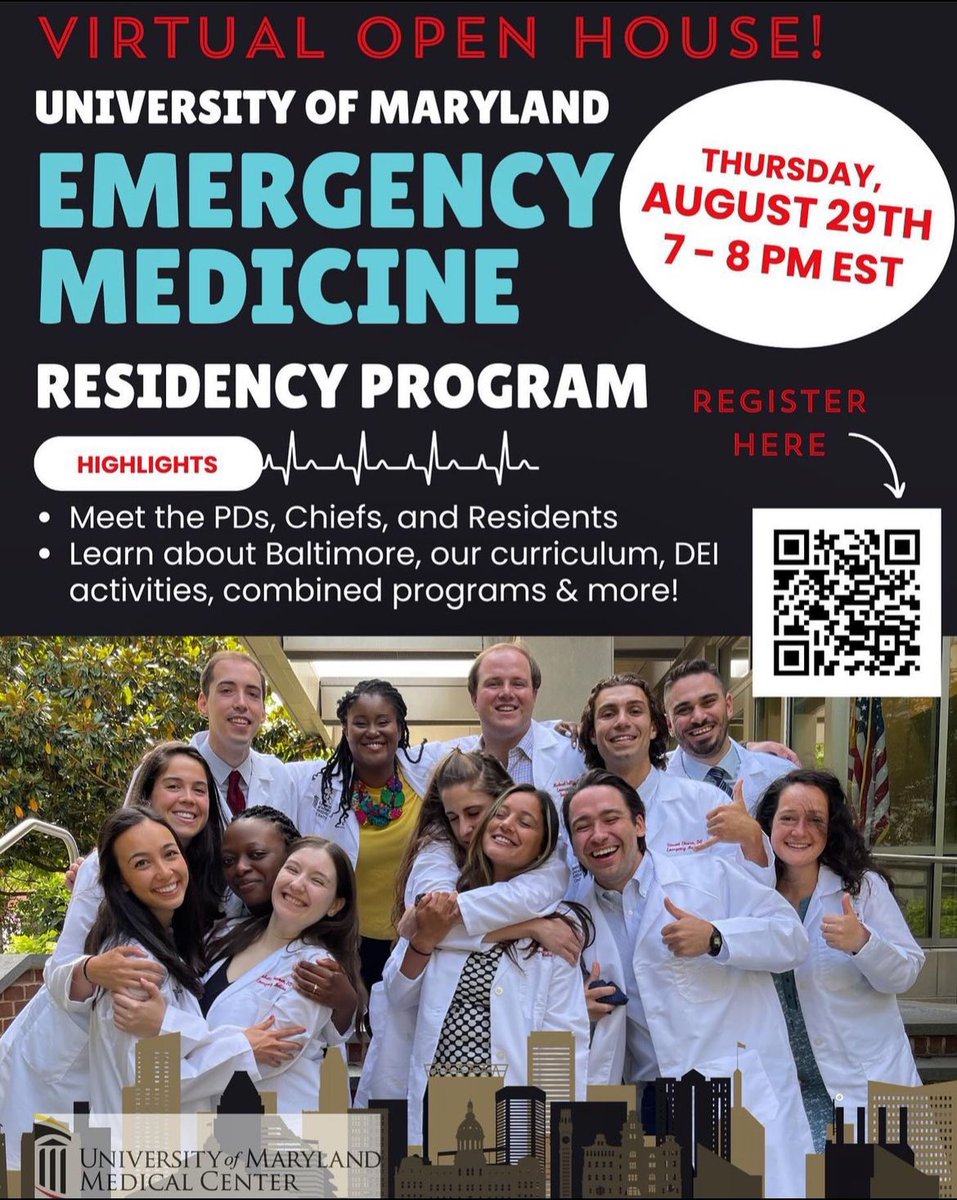 We’re hosting an open house THIS Thursday @ 7PM! Get a chance to meet our PDs and residents to learn more about our program! Sign up link: forms.gle/11eTiKb7bwEUfY…