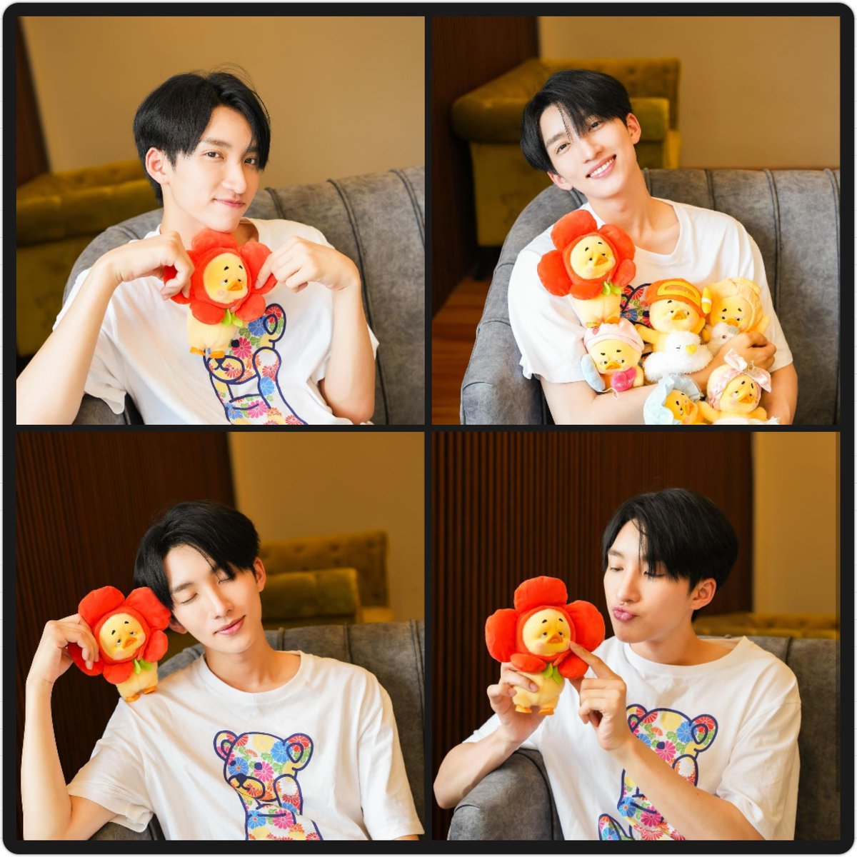 Rochi_U87's tweet photo. I'm just a girl, standing in front of a boy, asking him not to kill me with his cuteness 🫠🫠🫠🥰🥰🥰
#Noeulnuttarat #MagentaBoy #Boboh https://t.co/BiFWdOae5S