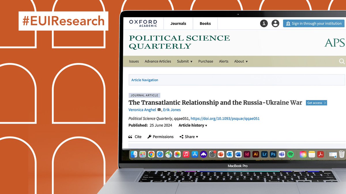 EUI_EU's tweet photo. 🔎 Will the Russia-Ukraine war spark a reinforced relationship across the Atlantic?
In this paper, @Ej_Europe and @anghel_v1 @EUI_Schuman propose a shared vision between the US and Europe in a new world order beyond the conflict.
📄 #EUIResearch: https://t.co/oJFywpWstr https://t.co/gM1GqiHhXG