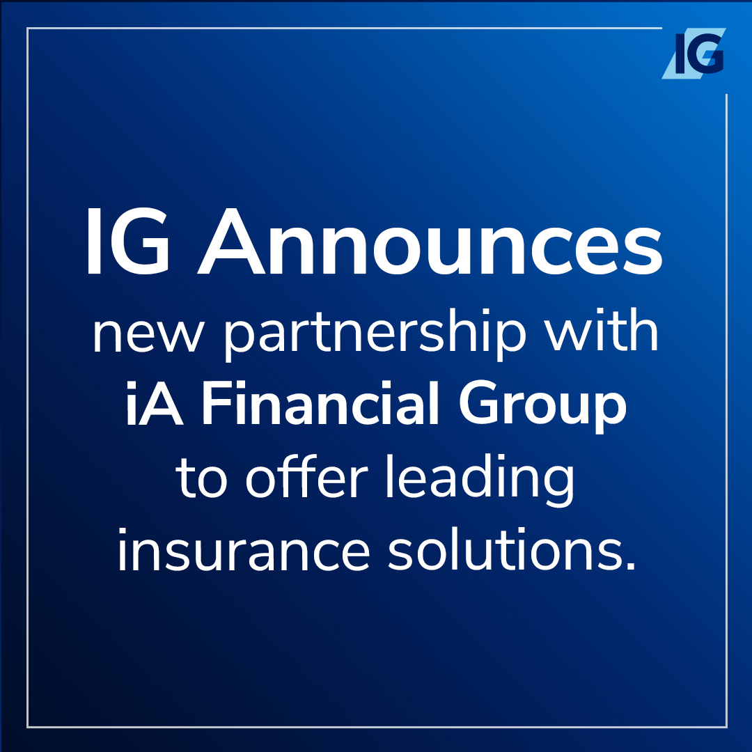 IGWealthMgmt's tweet photo. We are excited to announce our new partnership with iA Financial Group as part of our continued commitment to offer best-in-class insurance solutions from industry leading providers.  #InsuranceSolutions #PartnershipAnnouncement #InsurancePartners #IGWealthManagement https://t.co/m43BIUSlfU