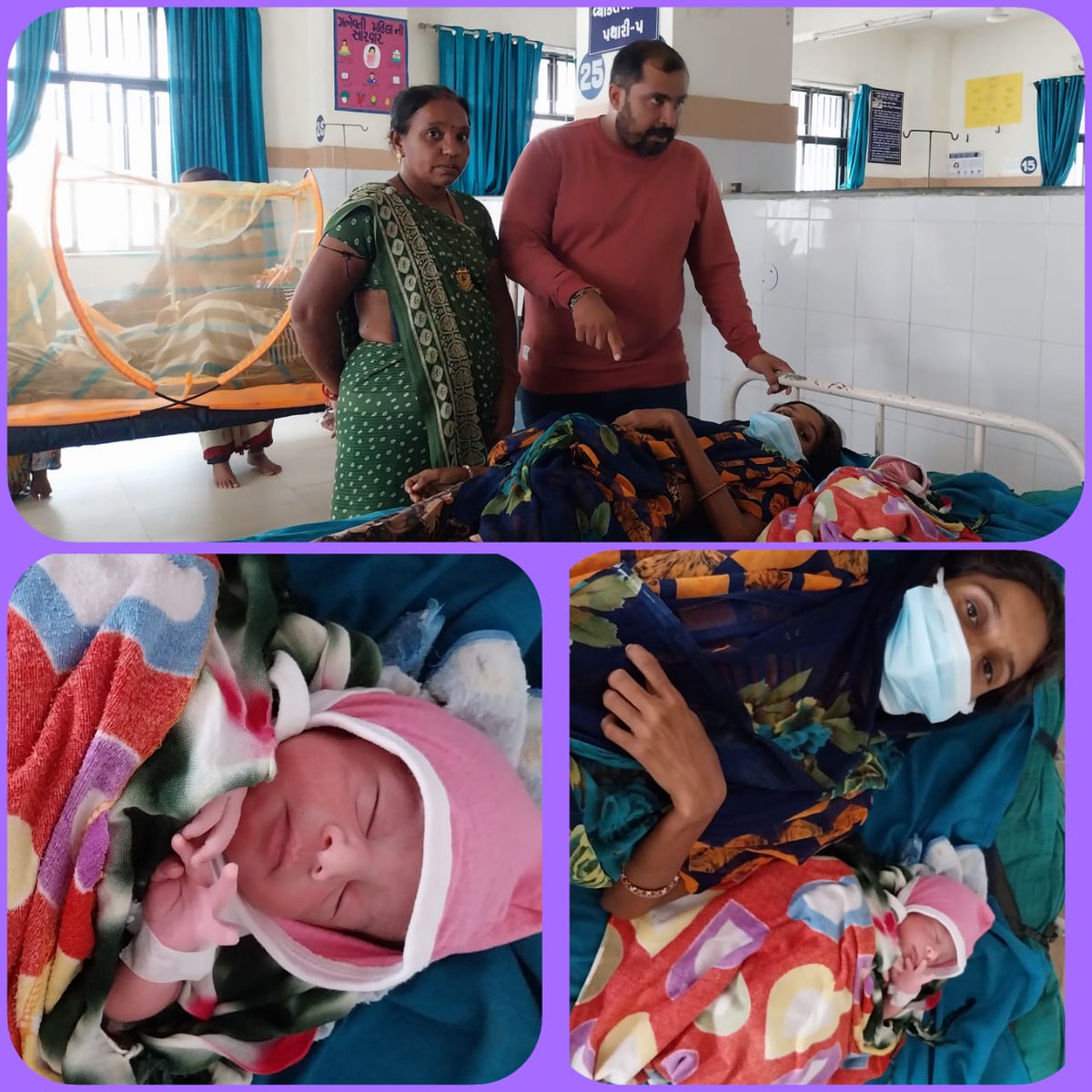 ભારે વરસાદી માહોલ વચ્ચે સિદ્ધપુરની અતિ જોખમી સગર્ભા માતાની પ્રસુતી કરાવતું જિલ્લા આરોગ્ય તંત્ર.
સિદ્ધપુરના ઠાકરાસણ ગામના રંજનબહેન ઠાકોરની ધારપુર હોસ્પિટલ ખાતે નોર્મલ ડિલેવરી કરાવાઈ.
#StrongGujarat_SafeGujarat 
<a href="/PMOIndia/">PMO India</a> <a href="/CMOGuj/">CMO Gujarat</a> <a href="/Balwantsinh99/">Balvantsinh Rajput</a>  <a href="/InfoGujarat/">Gujarat Information</a> <a href="/CollectorPatan/">Collector Patan</a>