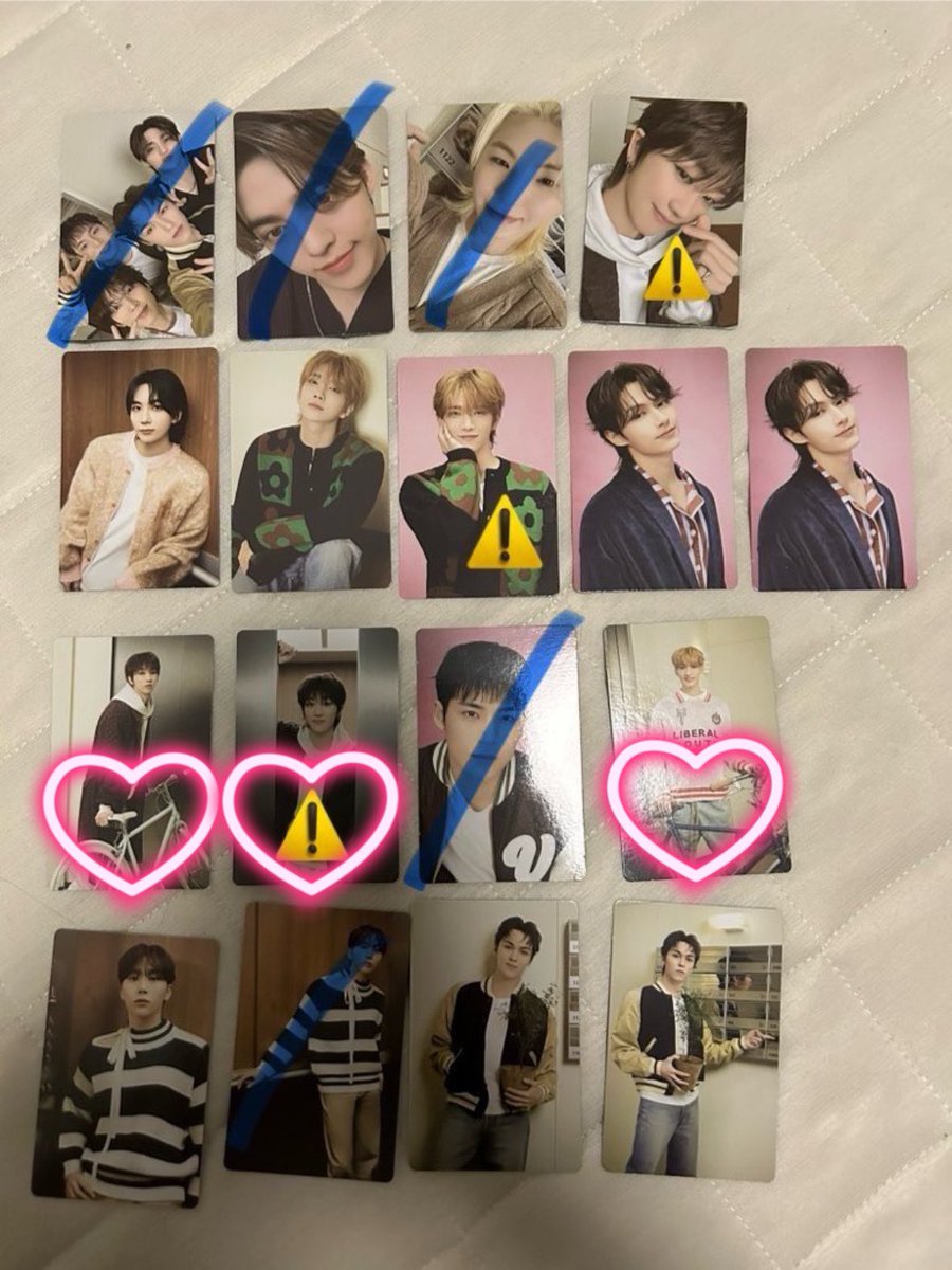 kappa11_9's tweet photo. @wonseoksun97 ご検討ありがとうございます🙇‍♀️
ホシ優先との事承知致しました！
では、お借りした写真の3点を求めておりますが、023ホシ2点と024ホシの3:3での交換は可能でしょうか？ https://t.co/kuxUhWNuni