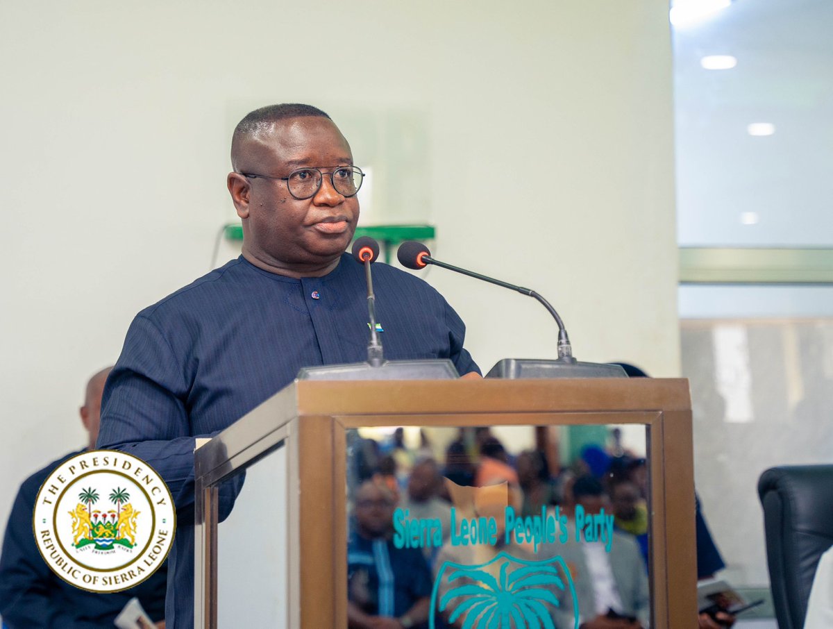 Julius Maada Bio tweet media