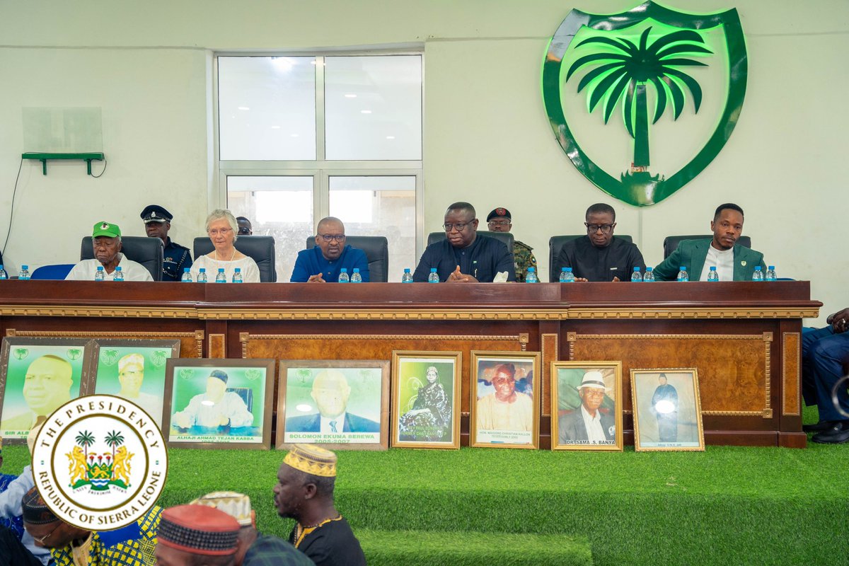 Julius Maada Bio tweet media