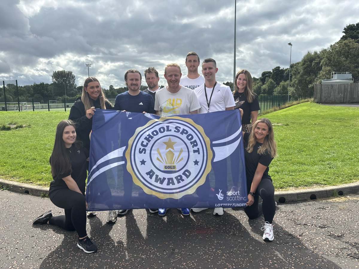 Team <a href="/st_ambrose_pe/">St Ambrose PE Dept</a> 🏆 

#SchoolSportAward 
<a href="/sportscotland/">sportscotland</a> 
<a href="/stambrosehigh/">St Ambrose High</a>