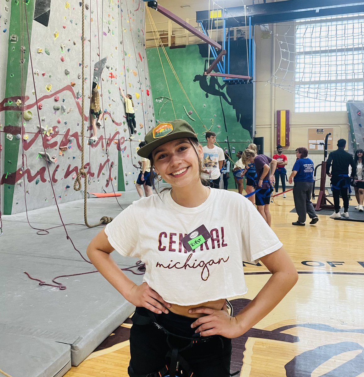 cmurpl's tweet image. Cmich Outdoors utilized 2024 Main Stage last Sunday to expose over 60 students to Adventure Seminars and all of our climbing features! FUN IN FINCH! 🔥👆🧗‍♀️ @cmuehs @cmualumni @cmuniversity @cmuactivities