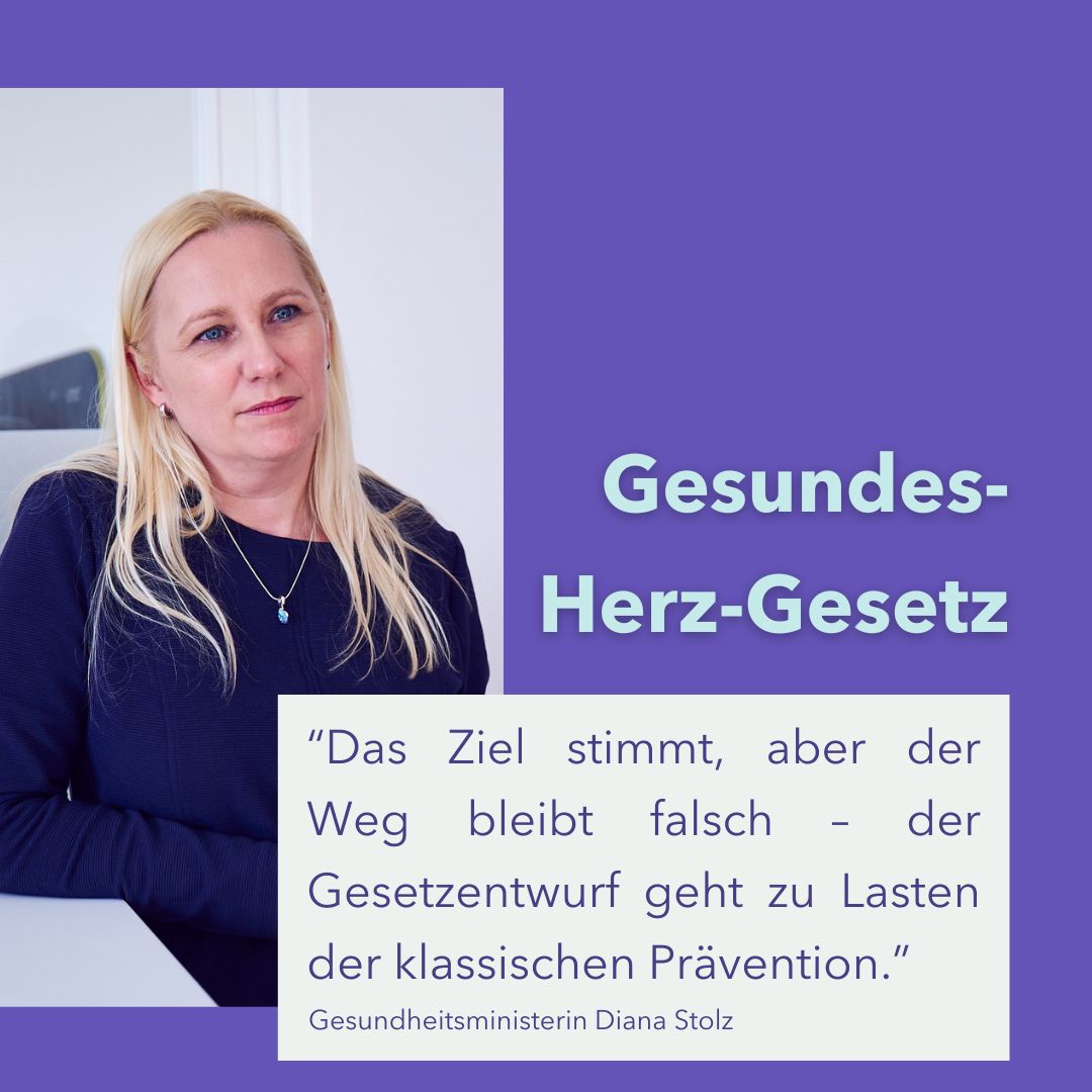 Das Ziel stimmt, der vom Bundesgesundheitsministerium eingeschlagene Weg bleibt aber der falsche", stellt Gesundheitsministerin Diana Stolz anlässlich der Pressekonferenz von Bundesgesundheitsminister Lauterbach zum #GesundesHerzGesetz klar. Mehr: hessenlink.de/HMFG60