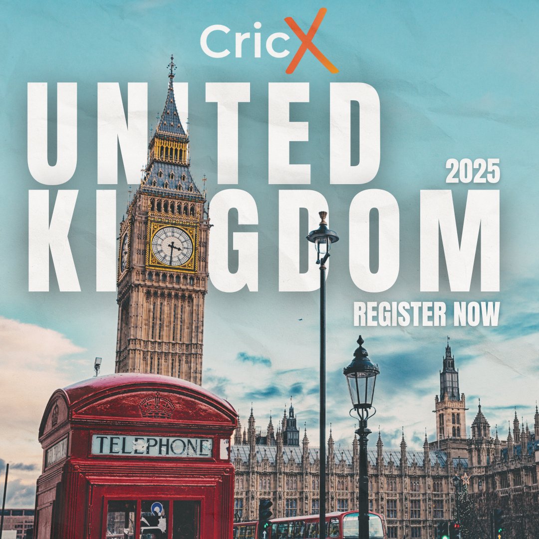 CricX - The Cricket Exchange Agency tweet media