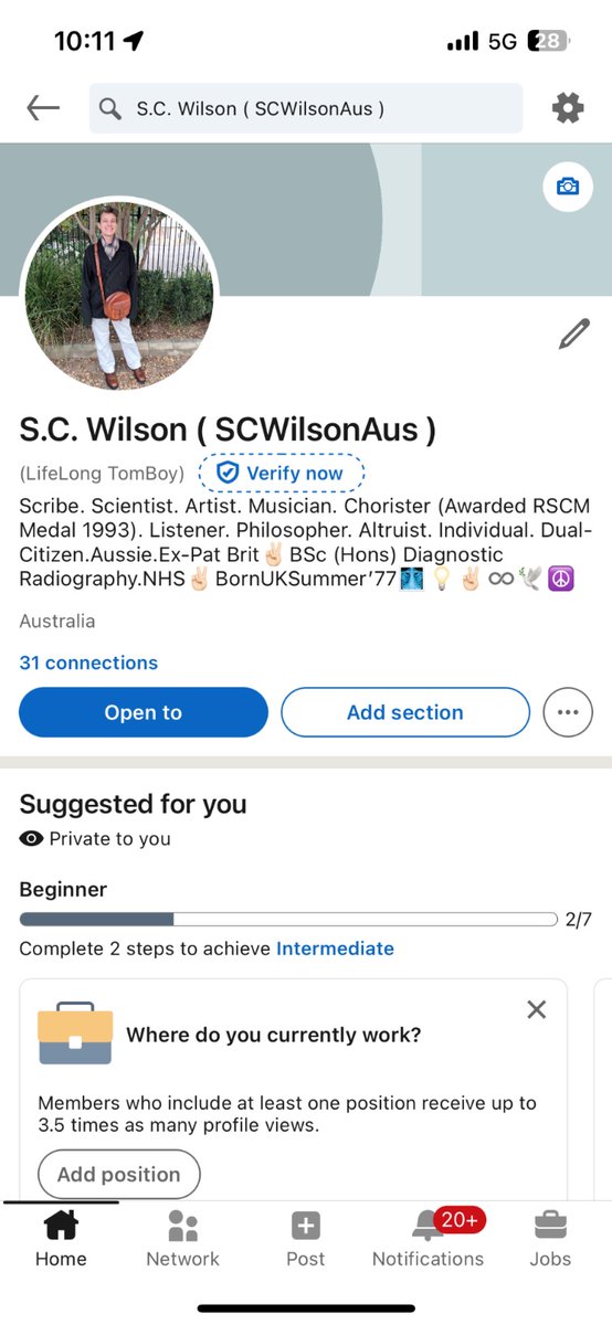 All the most up to date recent content from the past week of my journey / my very own &amp; very unique  ‘walk of walks’ are over on my Linked In pages🙏🏻♾️🕊️
Hope you had a great week! Mine blew my mind, AM trying MY BEST to stay ‘in my own lane’, I promise! linkedin.com/in/s-c-wilson-…