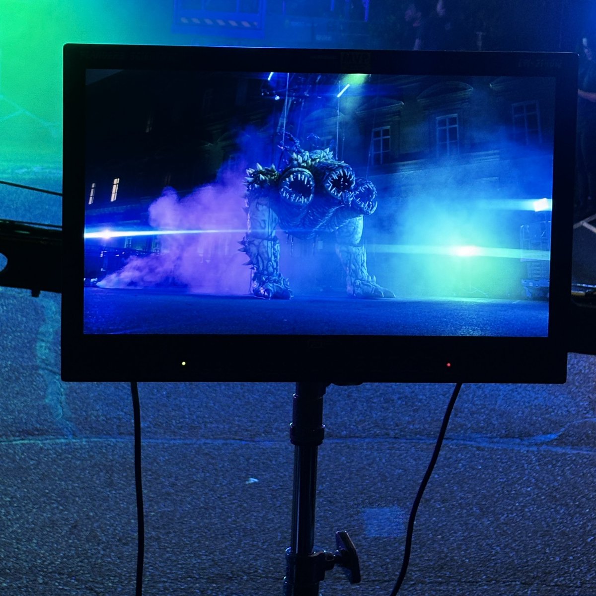 Treyarch's tweet image. Our friend “Abby” came to play at #CODNext. 

Don’t worry, she doesn’t bite.