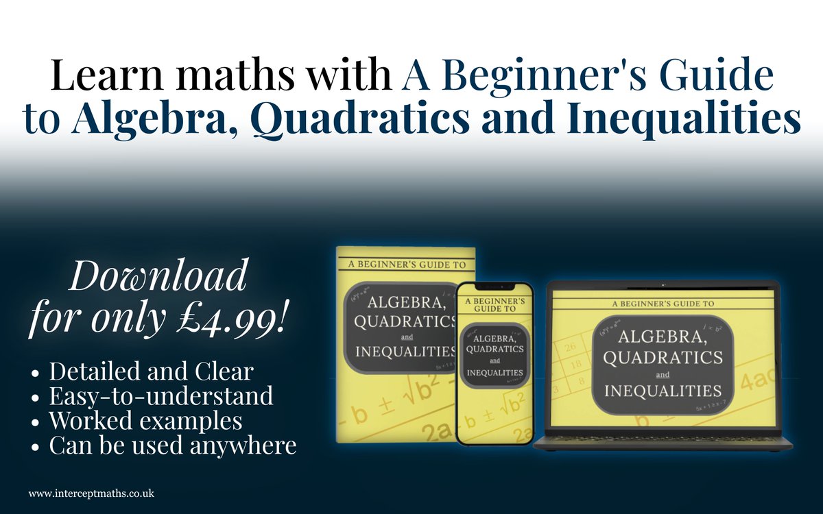Intercept Maths (@InterceptMaths) / Posts / X