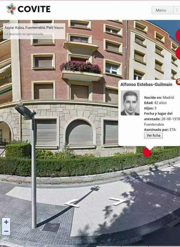 ConsuorF's tweet image. #TalDiacomoHoy de 1978  horas después #ETA asesinó en #Fuenterrabía al @policia Alfonso Estevas-Guilmain, jefe de la comisaría de información de Irún. Le ametrallaron cuando aparcaba su coche cerca de casa. Fueron testigos su mujer y uno de sus tres hijos.

También #Impune 🧵