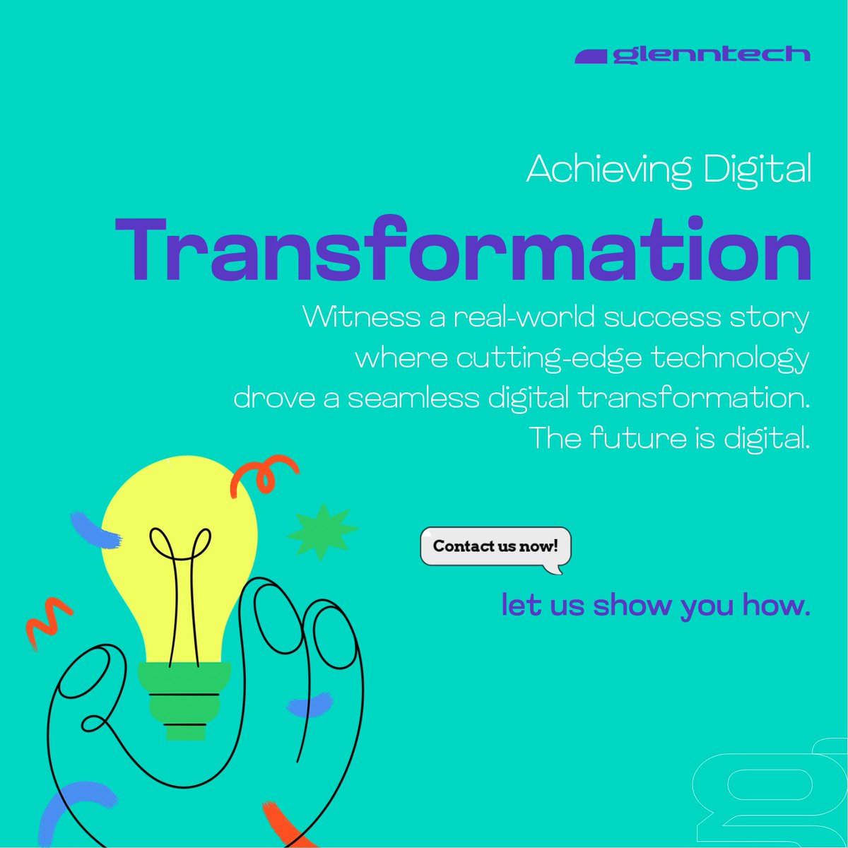 glenntechllc's tweet photo. Witness how cutting-edge technology led to a seamless digital transformation, turning challenges into opportunities. At Glenn Tech, we’ve seen firsthand how innovative solutions can revolutionize business operations, driving growth and efficiency like never before. https://t.co/LpTVxA1rc3