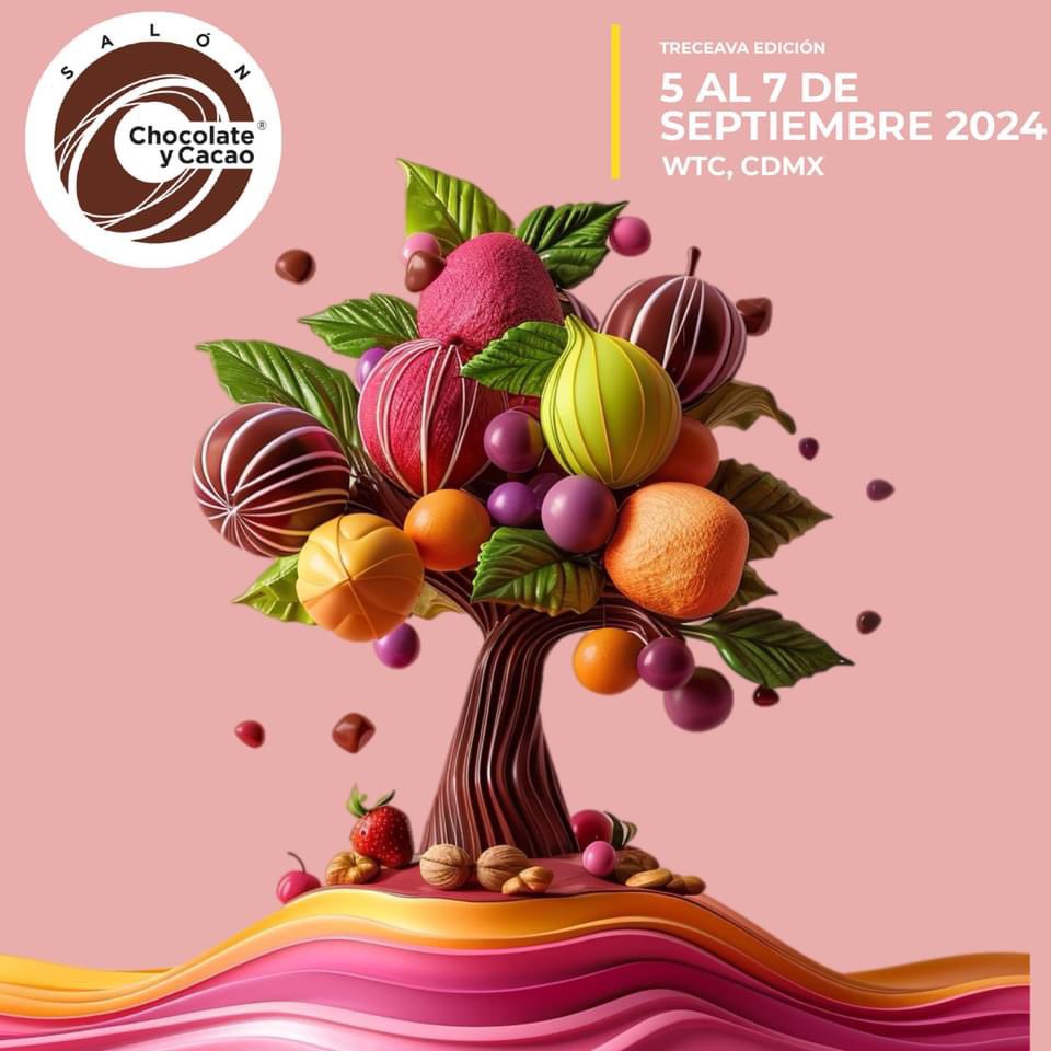 El Salón Chocolate y Cacao prepara grandes sorpresas en su edición 2024.

Te esperamos del 5-7 de septiembre en el WTC, CDMX. 

#LocosPorElChocolate
