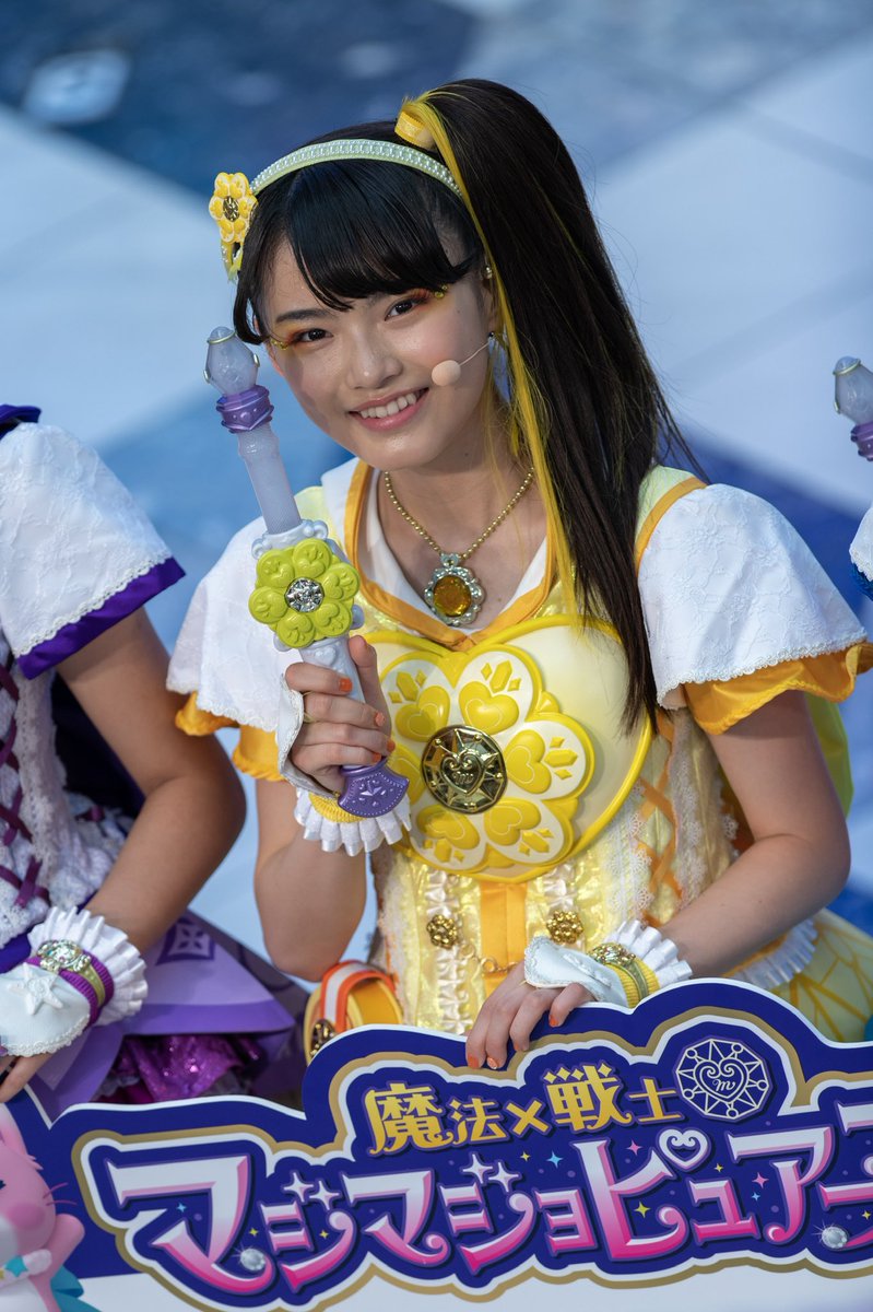 鶴屋美咲ちゃん🧡花守ミツキちゃん💛の時に比べたら綺麗になったと思っ