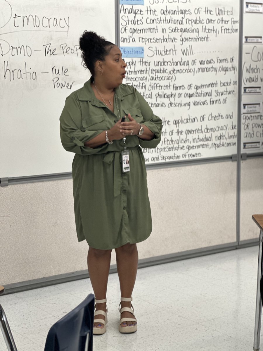 Jasmine Medina models in our Co-Teaching Civics class. We are a team! Modeling is the most powerful of all teachers! -John G. Miller
<a href="/eevans5686/">Mr. Evans</a> <a href="/DrFlem71/">Dr. Jermaine Fleming</a> <a href="/BCPSSantana/">Ricardo Santana</a> <a href="/browardschools/">Broward Schools</a>