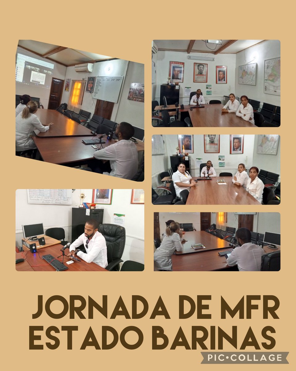 Se realiza en el Estado Barinas , Jornada Nacional de Medicina Física y Rehabilitación, la juventud a la vanguardia, aplicando métodos novedosos, para mejorar la calidad de vida del pueblo venezolano
@CubacooperaveB7 , <a href="/DocenciaVen/">Docencia Ven</a> , <a href="/cubacooperaven/">Brigada Médica Cubana en Venezuela</a> 
#CubaPorLaVida