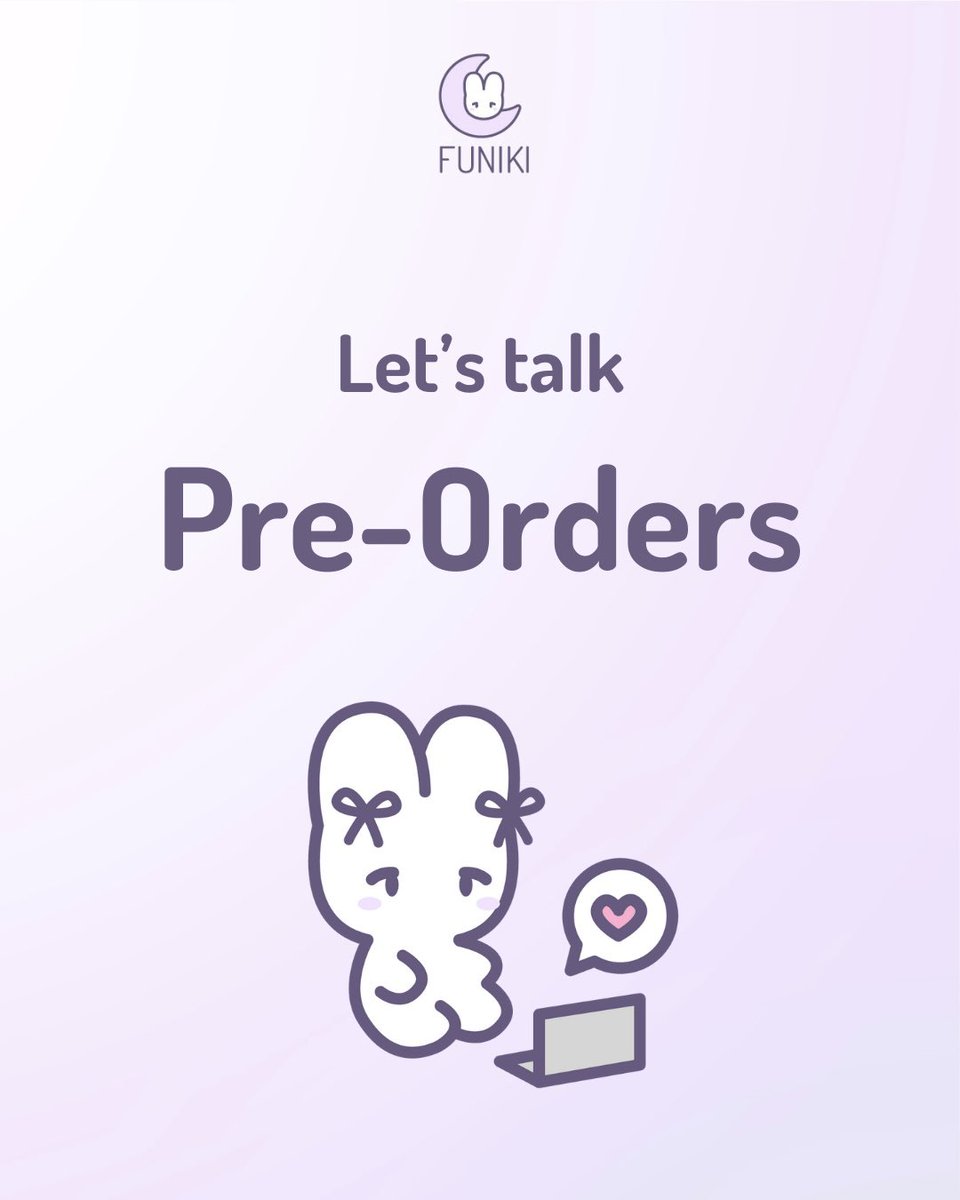 Funiki_nl's tweet photo. Let’s talk: Pre-Orders!
Funiki is soft launching soon and we will have many pre-orders available at our new online shop. We would like to explain what this means for your favorite items.
#funiko #kpop #kpopstore #kpopeurope #kpopwts #bl #boyslove #kawaii #anime #manga https://t.co/jSb8wK40AH