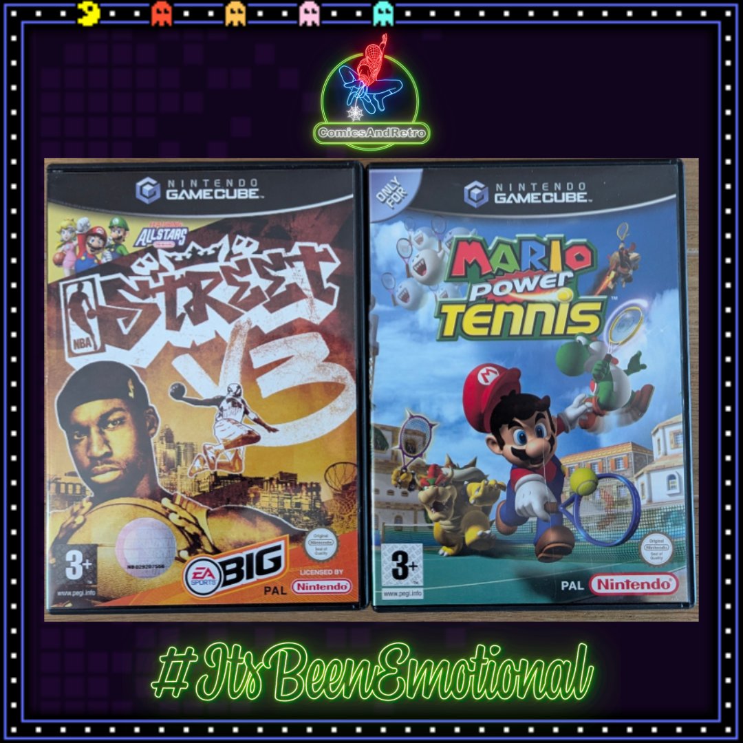 RETROBUNGATV's tweet image. New #gamecubegame pickups 

Loved #nbastreetvol2 so looking forward to trying #nbastreetv3 

Love tennis games so it&apos;ll be fun being #mario on #mariopowertennis 

#itsbeenemotional #gamecube #gamecubegames #nintendogamecube #nintendogamecubegames #retrogamer #retrogaming