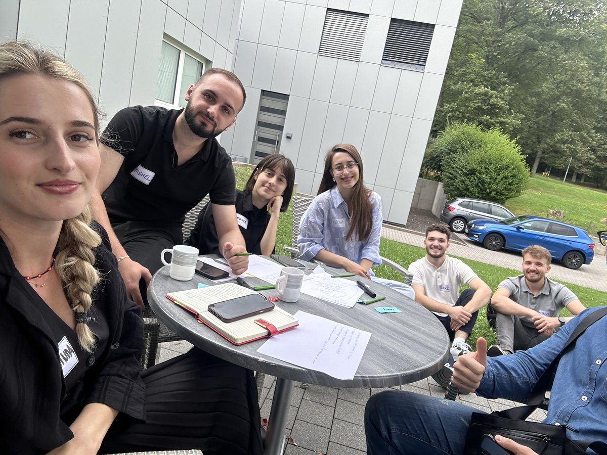 trinahoti's tweet photo. Participating in the European Summer Academy 2024 has been an incredible experience, covering topics from U.S. presidential elections to gender &amp; security issues.
The opportunity to visit NATO &amp; EU institutions &amp; exchange ideas with 👩🧑 from the WBs provided invaluable insights. https://t.co/DplIN9G625