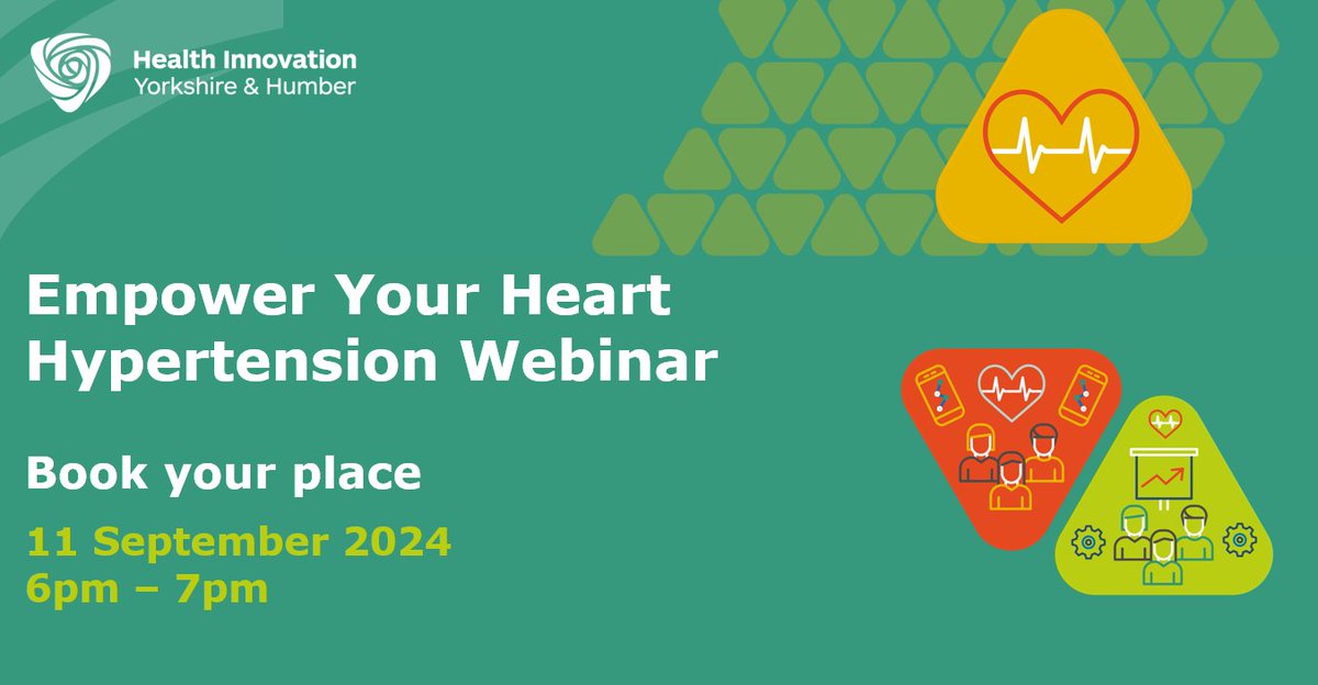 Health Innovation Yorkshire & Humber CVD team tweet media