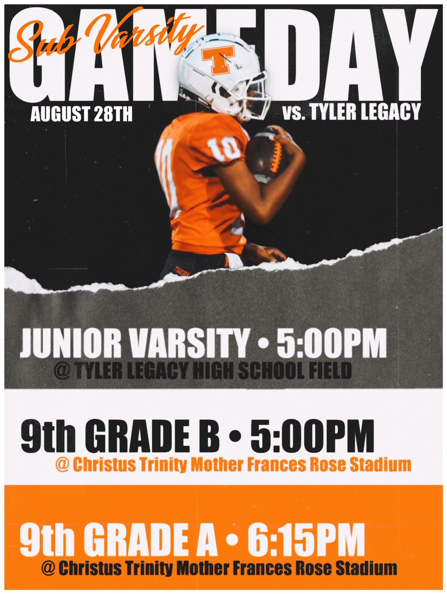 Sub Varsity Gameday #PTK