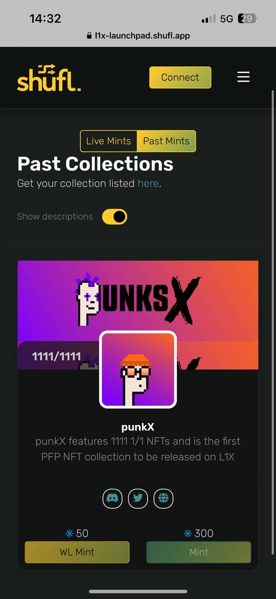 CryptoMKokkie's tweet photo. And that was it #PunkX on #L1X blockchain completed there first mint ๐ฅ
Hope yโall got yours! If you didnโt manage to mint one they are also for sale!
https://t.co/tJYYaK1iLm
@shufl_app @thekevcoutinho @LayerOneX
#NFT #Blockchain #L1 https://t.co/2hFIYf3vJW
