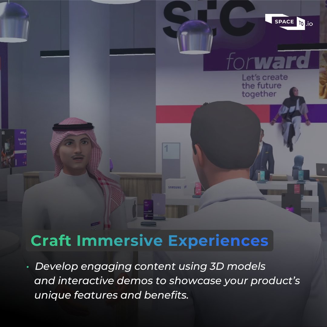 SSpaceto's tweet photo. Master 2024 product launches in the Metaverse! 🚀✨

- Choose the right platform.
- Engage with 3D and interactive demos.
- Leverage analytics for insights.

👉 Elevate your launches: https://t.co/ovPmWQcSiW.

#MetaverseLaunches https://t.co/2qikaoujDE