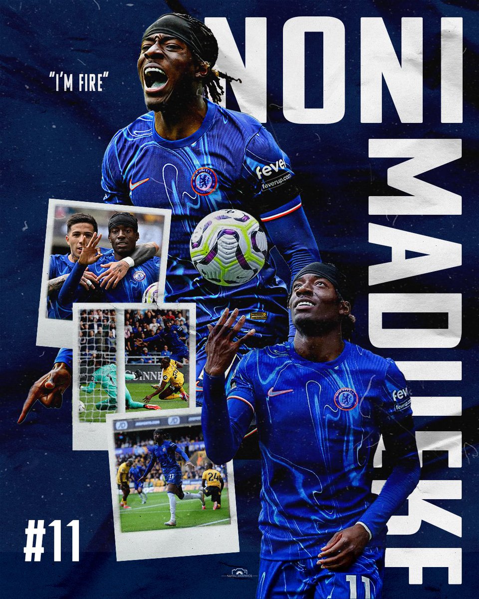 Naksu_Graphics's tweet photo. Starboy’s hattrick against Wolves got me inspired🌟🎨

@ChelseaFC @NoniMadueke_ 

#sports #GraphicDesign #football #sportsgraphics #fyp #Graphic #chelsea #PremiereLeague #photoshop #sportsedits #foryoupage https://t.co/2LzKTOCpj8