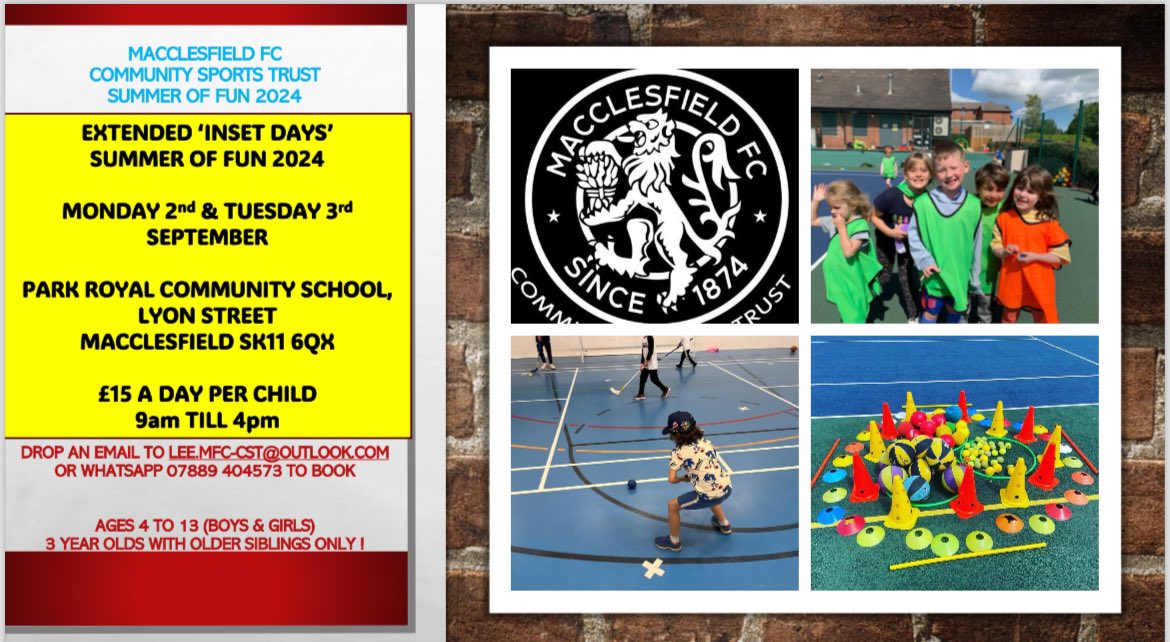 Macclesfield FC Community Sports Trust tweet media